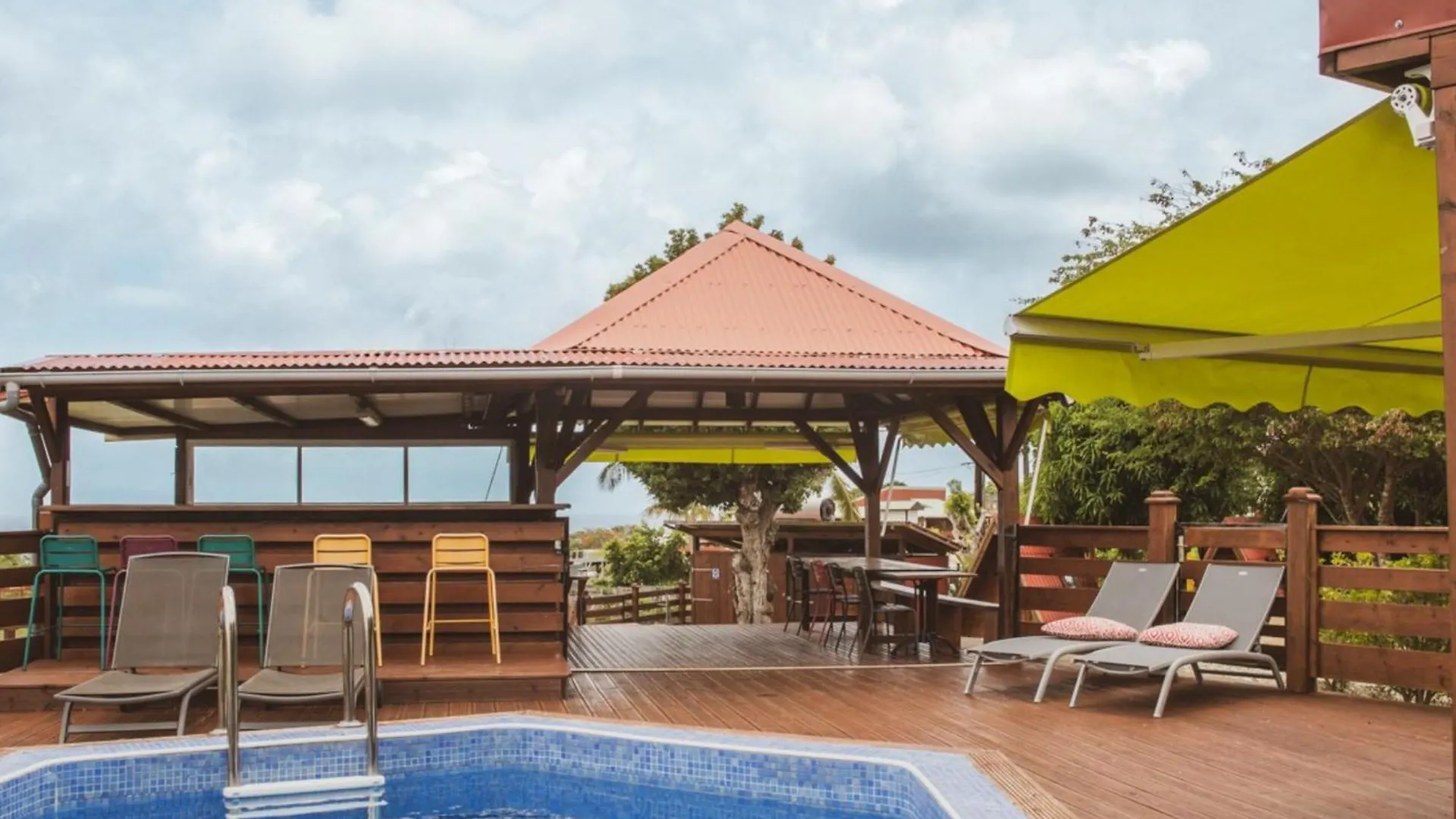 Kompleks wypoczynkowy Domaine De Meilly - M&P Concept Tipis Vue Mer Saint-Louis