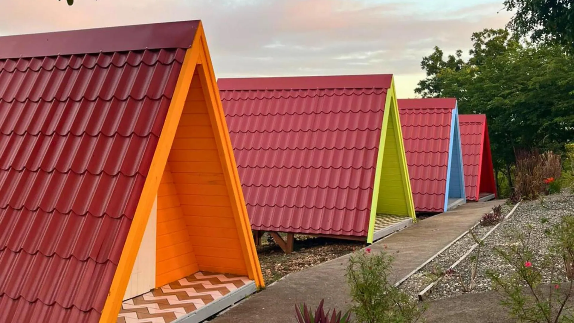 Kompleks wypoczynkowy Domaine De Meilly - M&P Concept Tipis Vue Mer Saint-Louis Gwadelupa