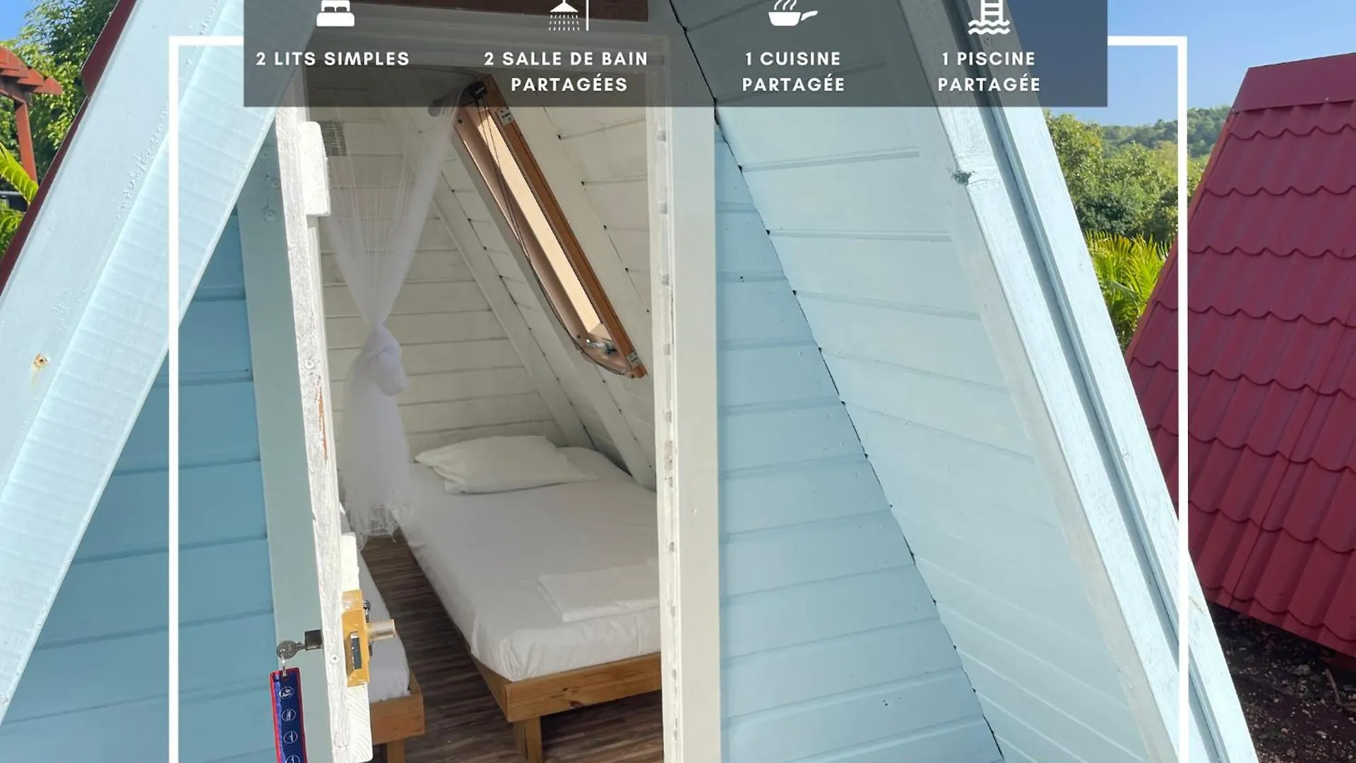 Village de vacances Domaine De Meilly - M&P Concept Tipis Vue Mer Saint-Louis